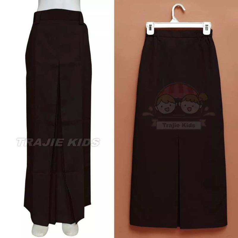 Dapatkan Size Jumbo Rok Sekolah Sma Span Panjang Sma Jumbo Size L4 L5 L6/Rok Sma Abu,Putih,