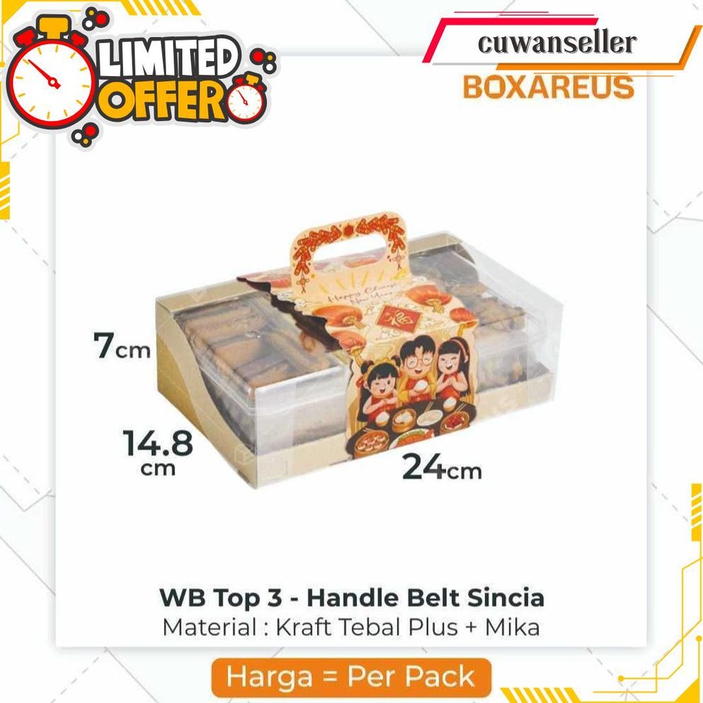 

Box Hampers Imlek Dus Toples Packaging Cny Kue Kering | Wb Top 3 Cod