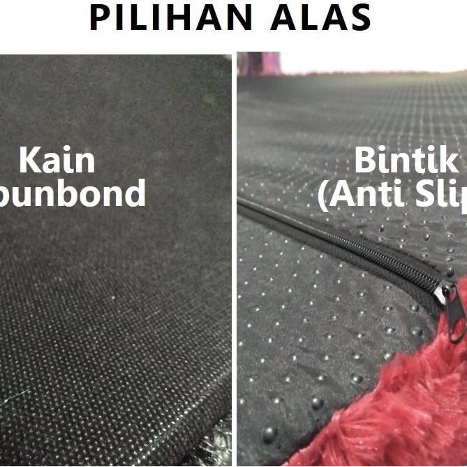 SURPET KASUR KARPET BULU TEBAL 10CM FREE BANTAL GULING BUSA ROYAL