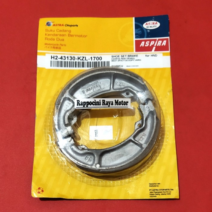 ~~~] KAMPAS REM BELAKANG ASPIRA VARIO / BEAT / SPACY / SCOOPY