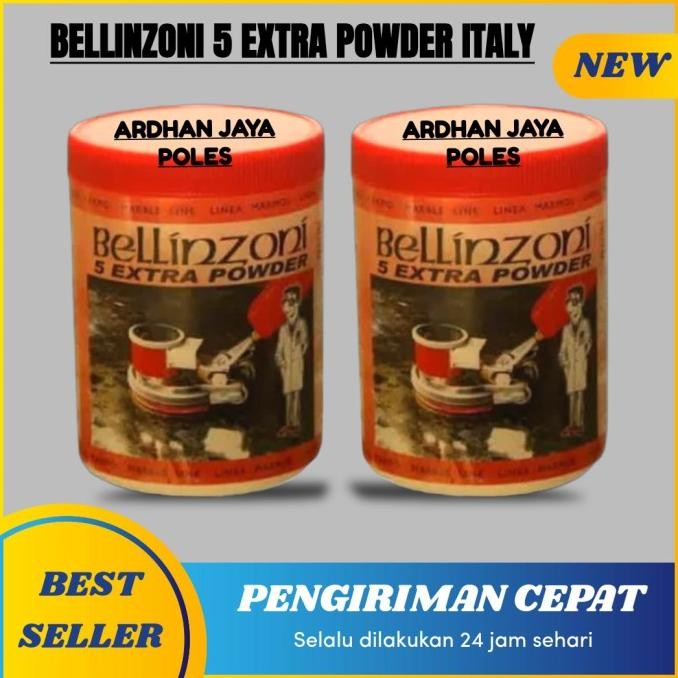 

BARU BELLINZONI 5 EXTRA POWDER UNTUK PENGKILAP MARMER GRANIT ORIGINAL ITALY