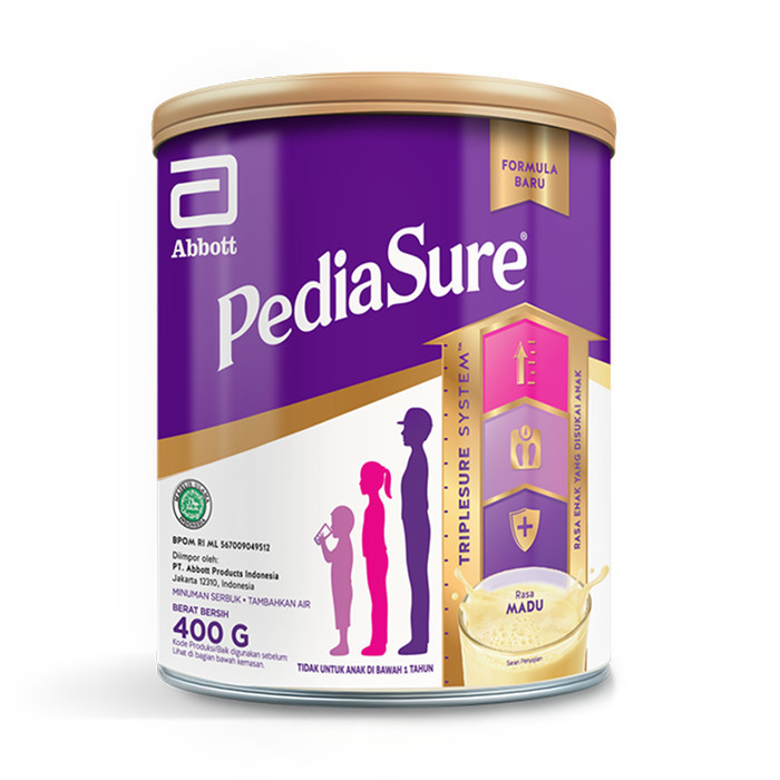

PEDIASURE TRIPLESURE MADU 400 GR / SUSU ANAK