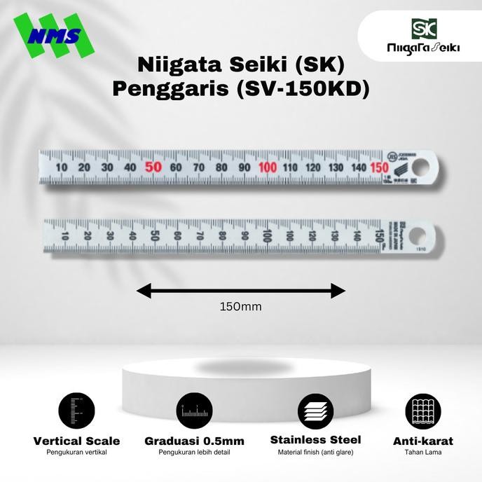 

Promo Niigata Seiki (SK) Penggaris (SV-150KD) COD