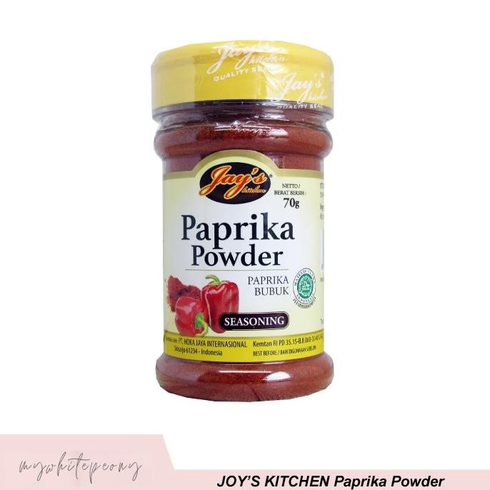

BARU JAY'S PAPRIKA POWDER BOTOL 70 GRAM