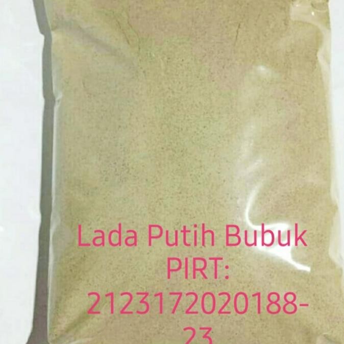 

BARU LADA PUTIH (MERICA BUBUK ) 1KG / WHITE PEPPER POWDER 1KG