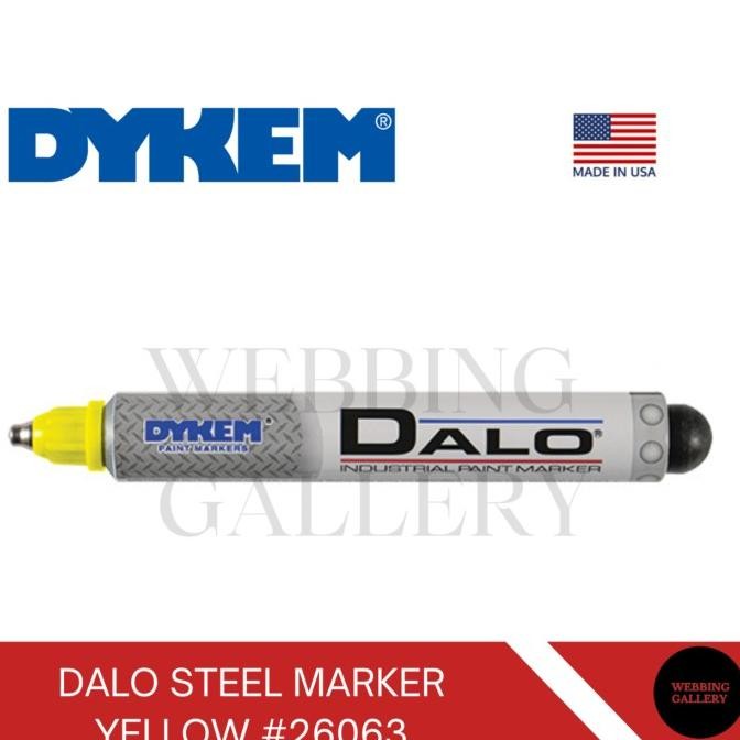 

Dalo Steel Marker Yellow / Spidol Dalo kuning Termurah