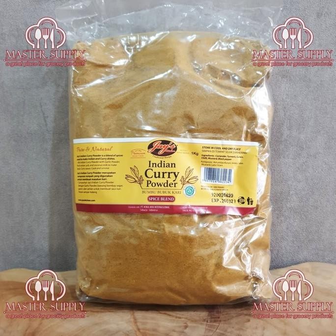 

BARU INDIAN CURRY POWDER JAYS 1 KG / BUBUK KARI INDIA JAYS BEST SELLER