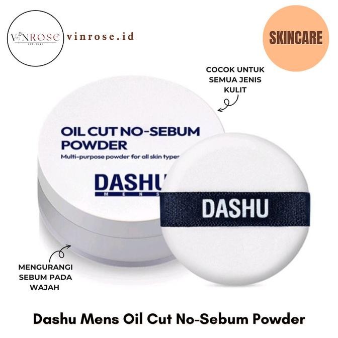 

BARU DASHU OIL CUT NO-SEBUM POWDER FOR MEN / DASHU
