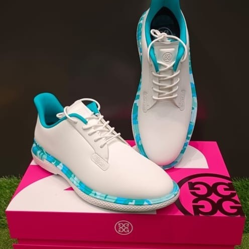 Sepatu golf Gfore Man GALLIVAN2R camo sky blue Golf shoes