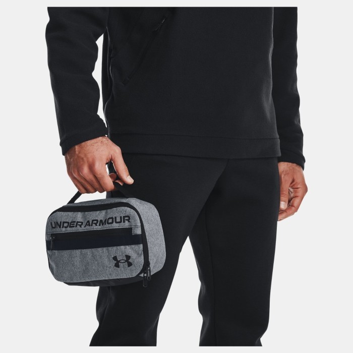 Tas golf pouch UA Under Armour Contain Travel Kit Grey Heather