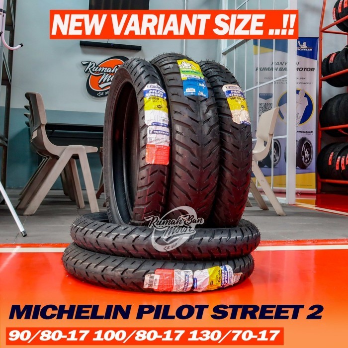 MICHELIN PILOT STREET 2 90/80-17 100/80-17 130/70-17