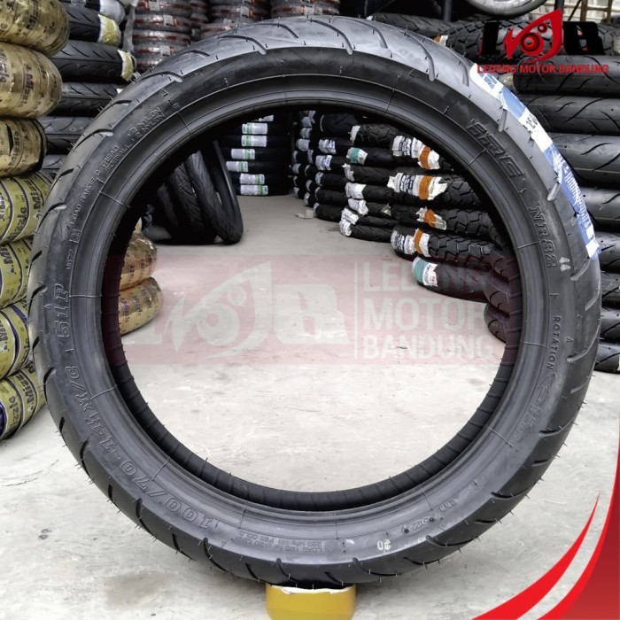 IRC NR82 100/70-14 Ban Luar Motor Matic Universal Belakang Tubetype