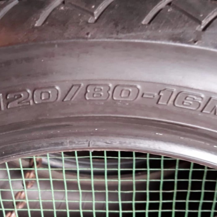 BAN LUAR BRIDGESTONE BATTLAX BT 45 UKURAN 120/80-16 TUBELESS