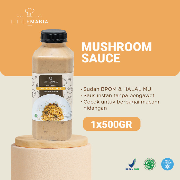 

LittleMaria Mushroom sauce/Saus jamur 500g