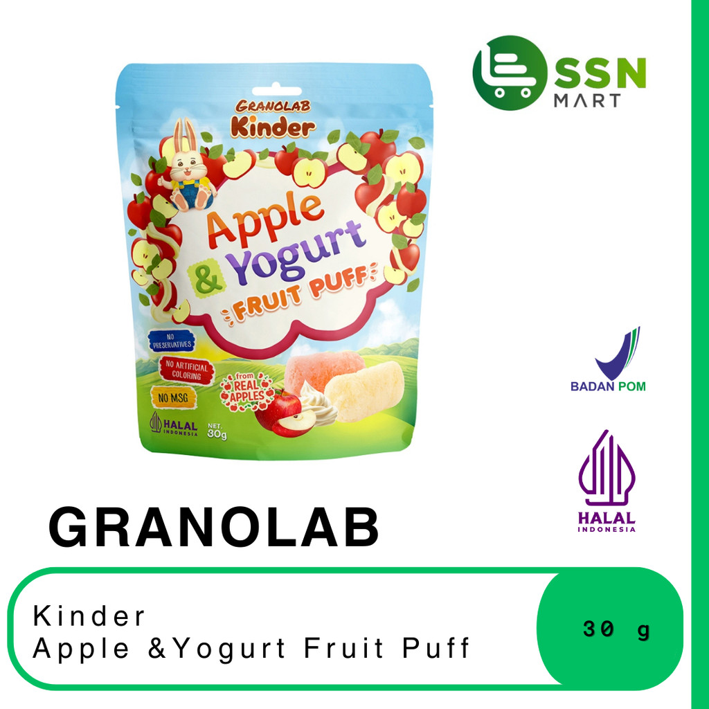 

SSNMart Granolab KINDER APPLE & YOGURT 30g