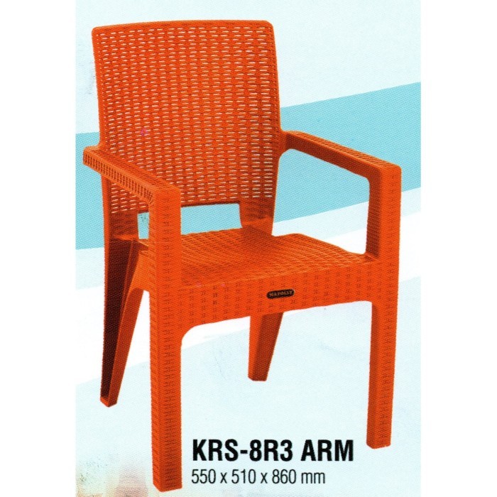 Kursi Plastik Napolly Krs-8R3 Arm