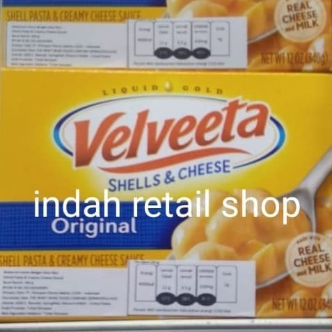 

KRAFT VELVEETA SHEELS & CHEESE ORIGINAL 340g