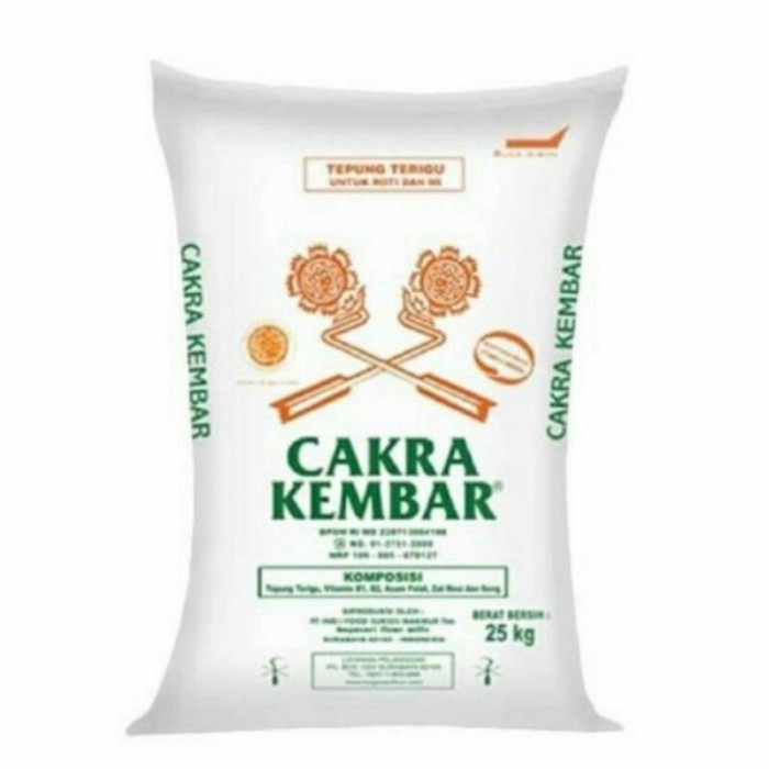

TERIGU CAKRA KEMBAR @25KG (ZAK)