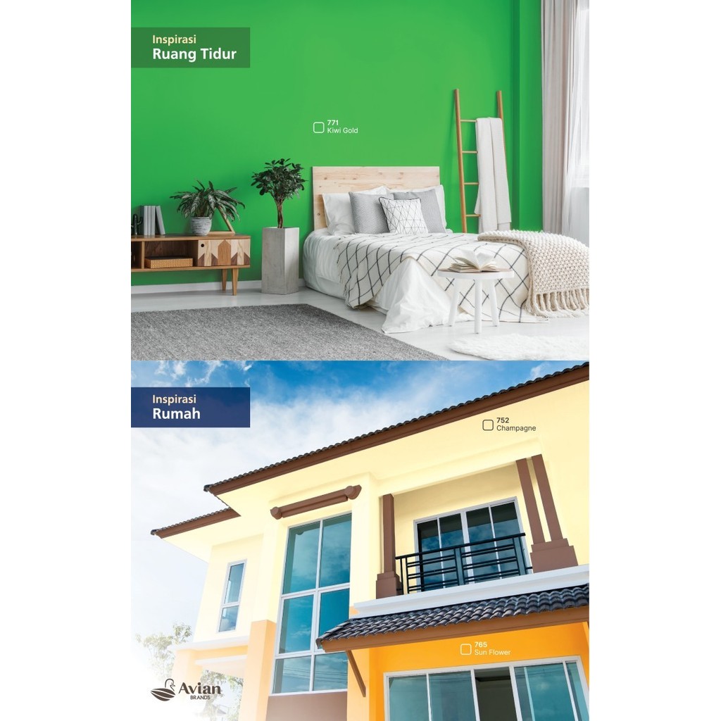 Avitex Gold Cat Tembok Exterior & Interior 5 Kg