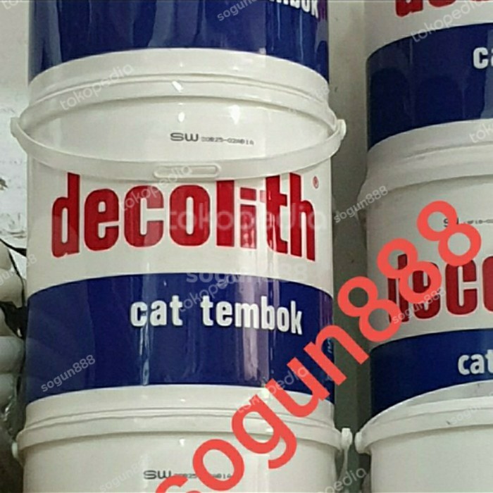 Cat Tembok Decolith 5 Kg Warna Putih/Sws