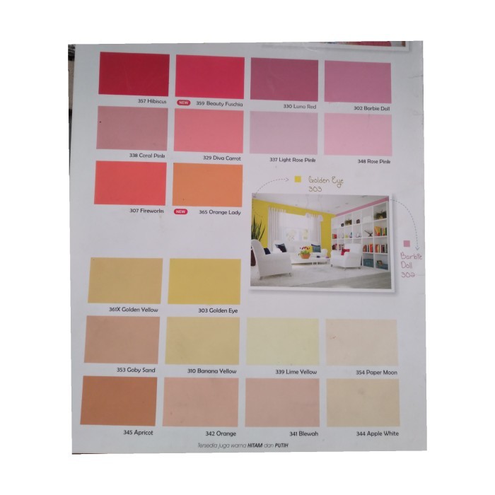 Cat Paragon 5 Kg Warna