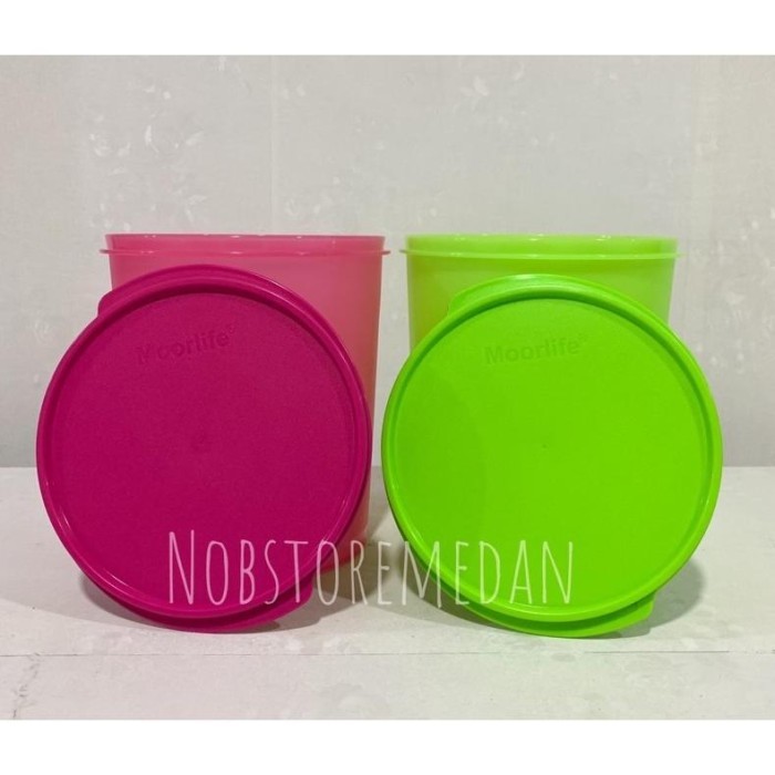 PROMO VASO MOORLIFE XTRA LARGE TOWER CANISTER/TOPLES KUE/KERUPUK/HAMPERS DLC311