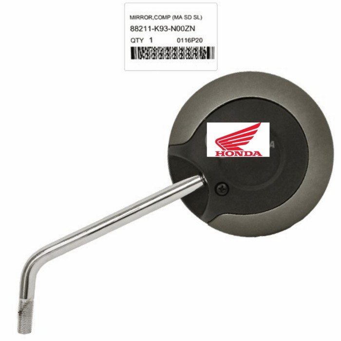 88211-K93-N00Zn Spion Scoopy K2F Tahun 2021 Warna Silver Asli Honda Barang Langka