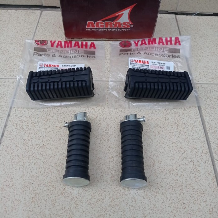 Injakan Step Fostep Postep Yamaha Alfa 2R Champ Sigma Depan Belakang Barang Langka