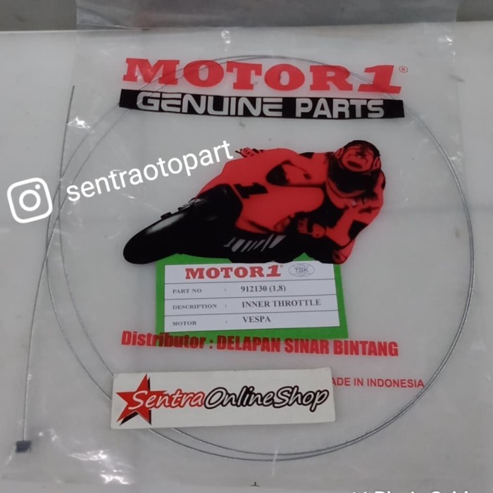 Kabel Selang Slang Tali Gas Vespa Original Motor 1 Barang Langka