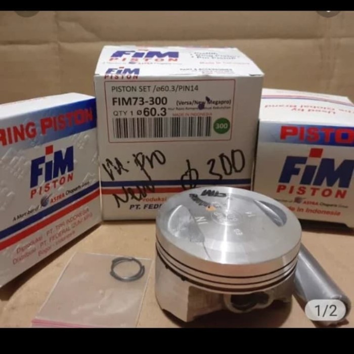 Piston Kit Megapro New Oversize 300 Fim Barang Langka