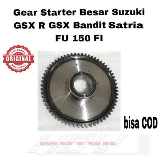 Gear Gigi Stater Besar Suzuki Satria Fu Fi Gsx Bandit Suzuki Barang Langka
