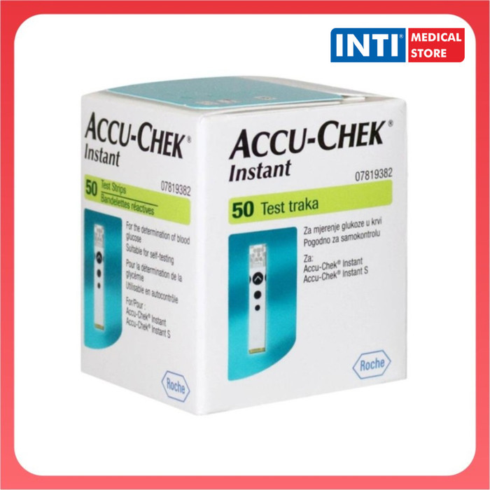 Accu-Chek Strip Instant Isi 50 / Accu Chek Instant Strip Glucose Ready