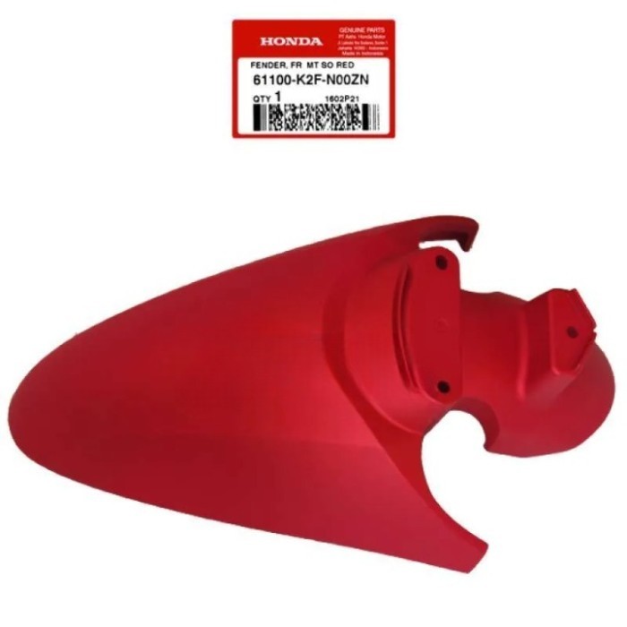 BEST SPAKBOR DEPAN MERAH DOFF SCOOPY K2F - 61100K2FN00ZN