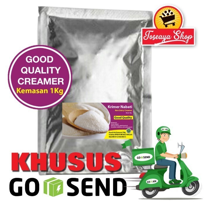 

TERLARIS TERLARIS TERLARIS KRIMER/CREAMER NON DAIRY -GOOD QUALITY- KHUSUS GOSEND MURAH!!! MURAH