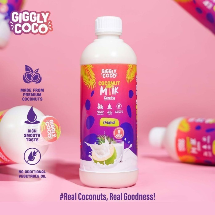 

TERLARIS TERLARIS TERLARIS GIGGLY COCO - FRESH COCONUT MILK ISI 2 PCS MURAH!!! MURAH MURAH MURAH