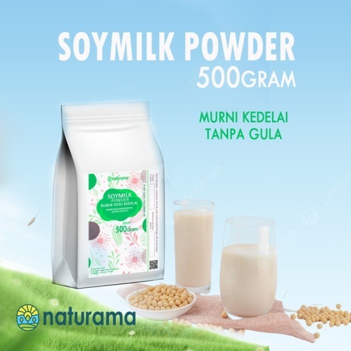 

TERLARIS TERLARIS TERLARIS SUSU KEDELAI BUBUK MURNI 500 GRAM NATURAMA PURE SOY MILK POWDER MURAH!!!