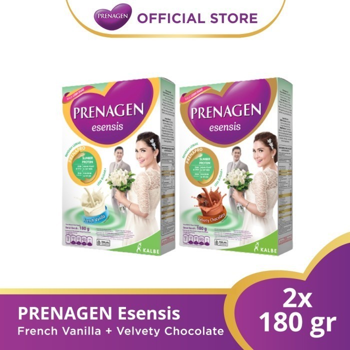 

TERLARIS TERLARIS TERLARIS PRENAGEN ESENSIS VELVETY CHOCO + FRENCH VANILLA 180 GR PROMIL MURAH!!!