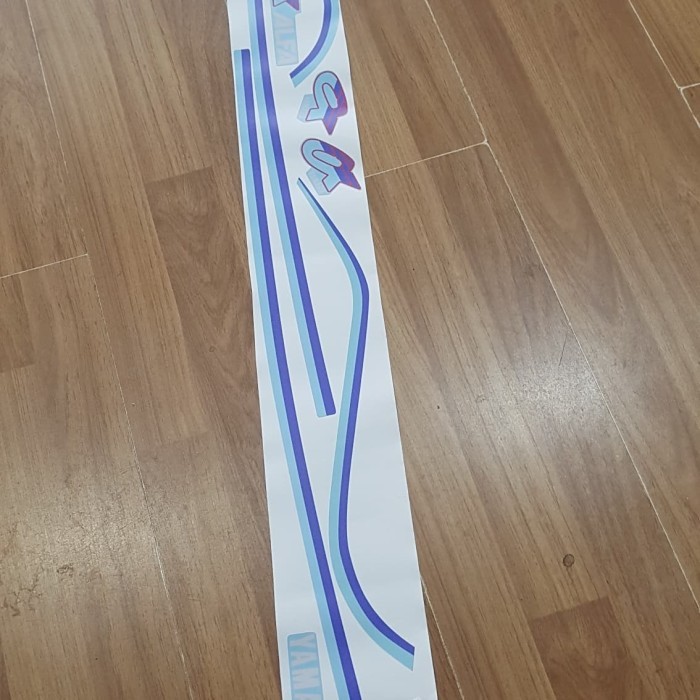 Striping Yamaha Alfa 88 Biru Pastel Copy Original Barang Langka