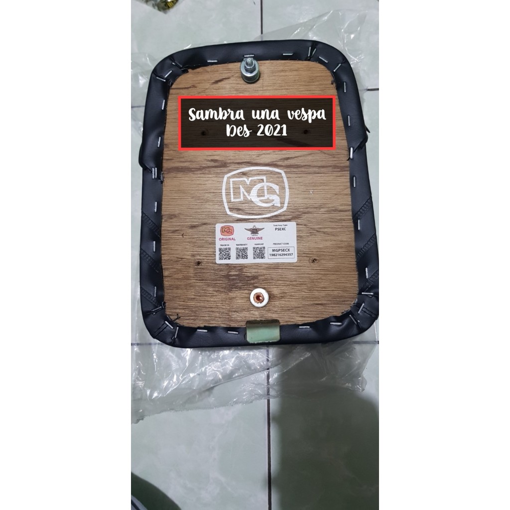 Jok Sadel Belakang Vespa Exclusive Exclusive 2 Original Emgi Asli Barang Langka