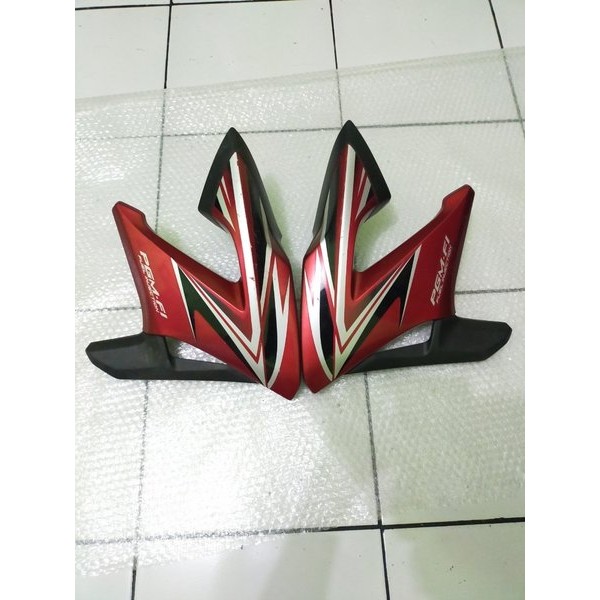 Cover Tangki Sayap Kuping Kupingan Tankgi Tengki Cb 150 R Cb150R Cb 150R Old Lama Merah Satu Set Bar