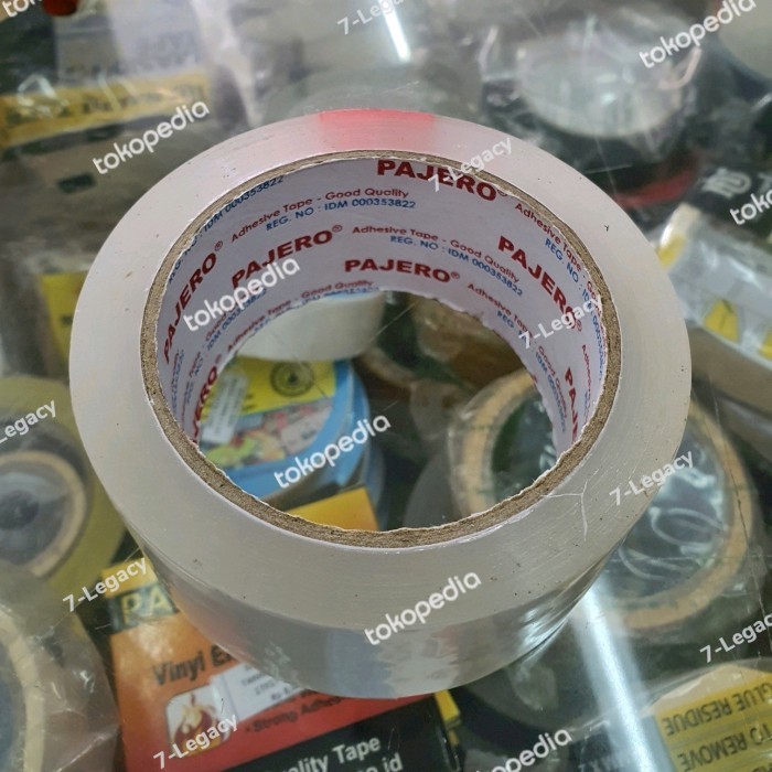 

~~~~~] solasi bening 2 inch lakban bening besar 2" selotip bening 2inch