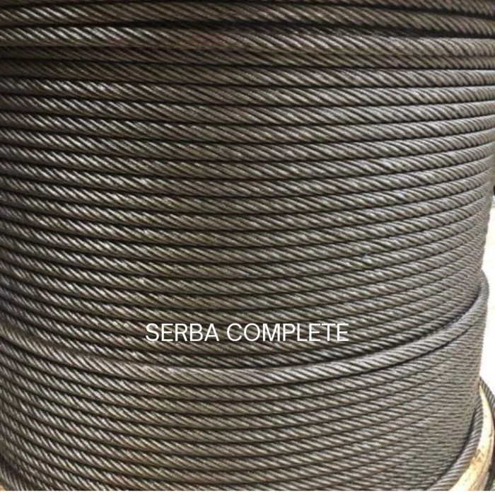 >>>>>] Kabel Seling Wire Rope Sling Tali Kawat Baja Steel Wire Rope 36mm 36 MM Per Meter