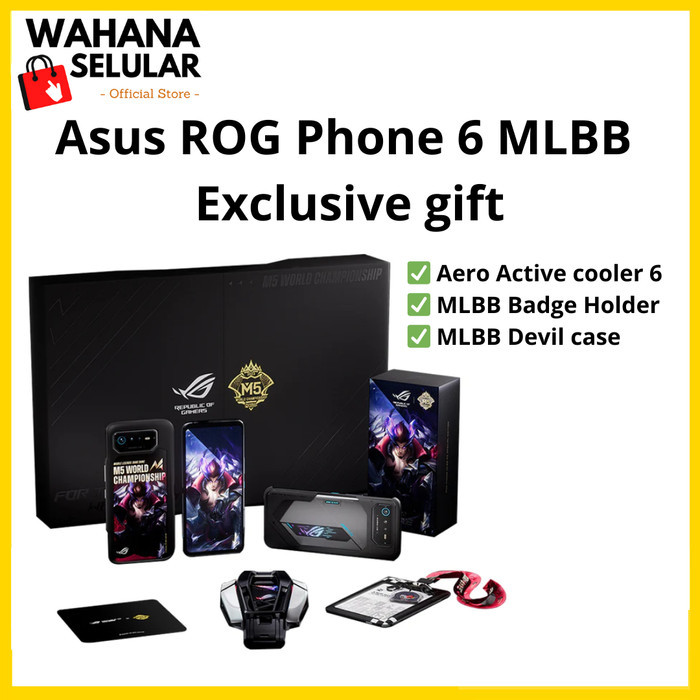 TERBARU Asus ROG Phone 6 MLBB Exclusive Gift Box HOT SALE