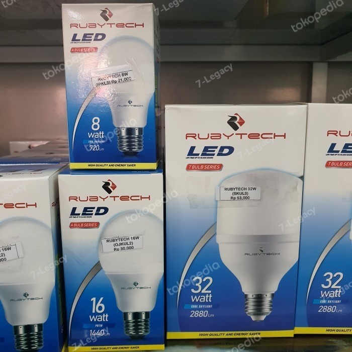 ```````] Lampu bohlam led 18watt rubytech