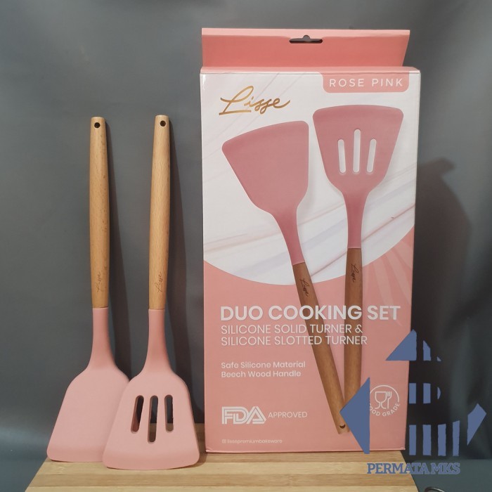 <<<<<] Spatula Set 2 Pcs Sutil Sudet Silicone Silikon Premium Lisse FoodGrade