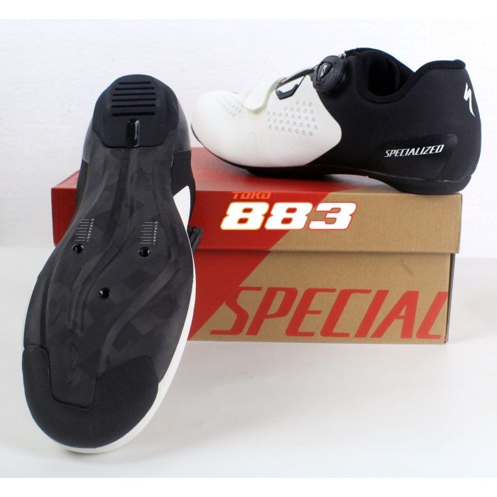 Bicycle Sepatu Road Bike Specialized Torch 2.0 Road Carbon Shoes - Putih