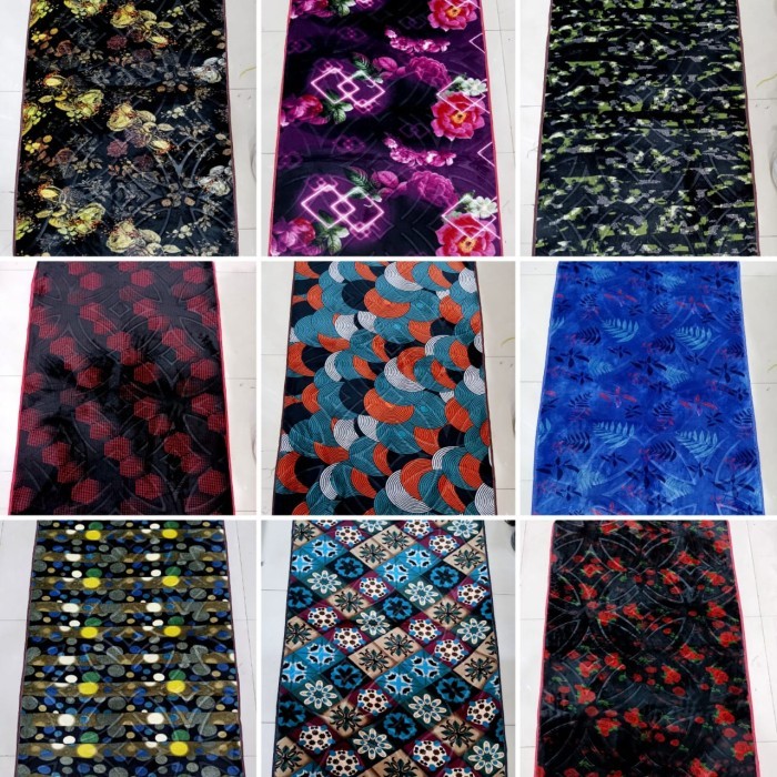 Karpet Malaysia 95X150 Extra Tebal 22Mm / Karpet Busa Ukuran Kecil