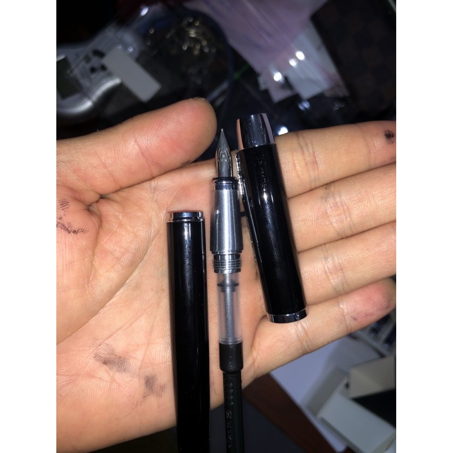 

Sale Parker Im Fountain Pen Pulpen Cair Black Silver Trim