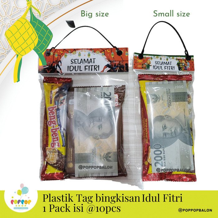 HOT SALE PLASTIK PARCEL SNACK THR LEBARAN / HARI IDUL FITRI ANAK SOUVENIR TAS HNM7