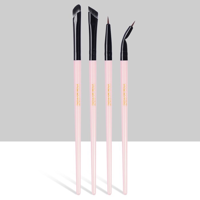 MAANGE 4 Pcs Eyeliner Brush 51594 Make up Premium Runcing Mudah Digunakan / Kuas Eyeliner Aplikator